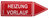 Rohrleitungskennzeichnung "Heizung-Vorlauf (rot)"